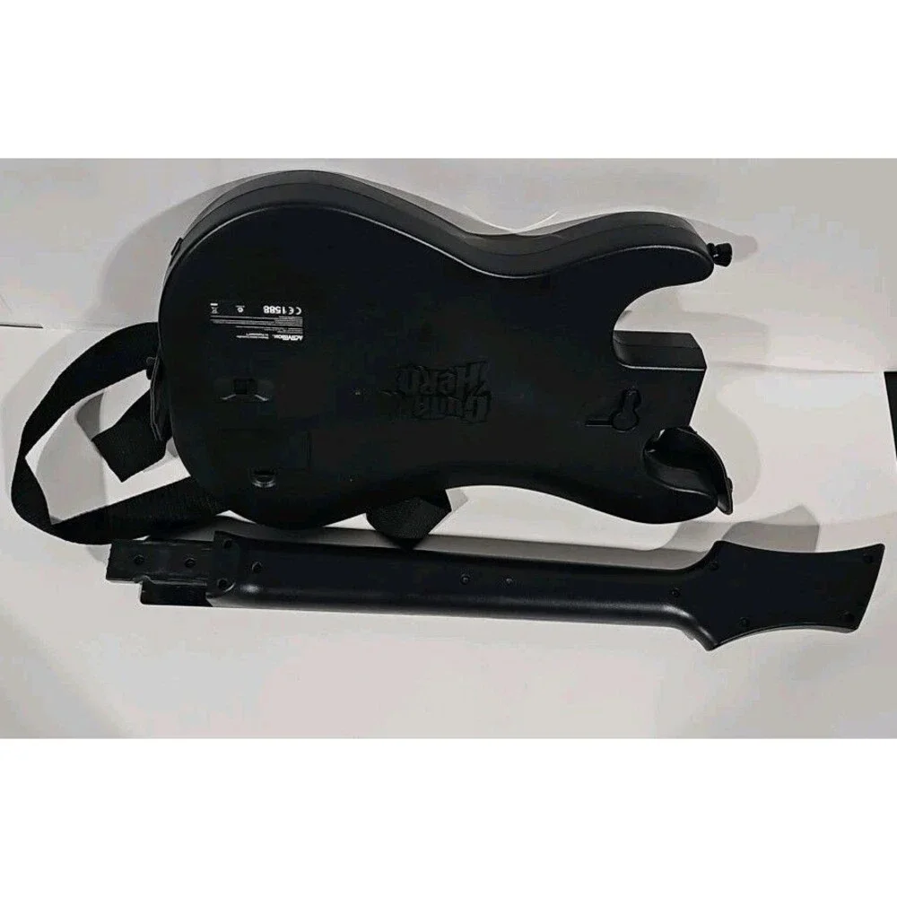 PlayStation 3 ROCK BAND GUITAR HERO Sun Burst Wireless Guitar 1588 No Dongle